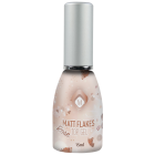 Matte Flakes Top Gel Rose 15 ML